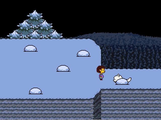annoying dog gif from undertale